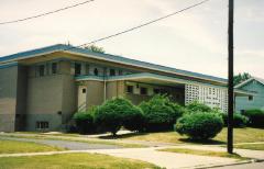 Photographs of the Exterior of the Kneseth Israel Synagogue (Section Road Location), Cincinnati, Ohio
