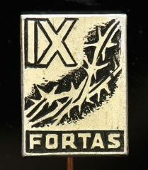 IX Fortas (9th Fort) Survivor & Commemorative Pin