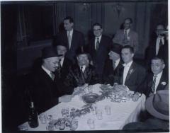 Rabbi Eliezer Silver at an Unidentified Wedding