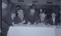 Rabbi Eliezer Silver Seated at an Unidentified Wedding
