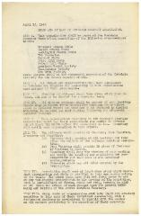 Rules and By-Laws of the Covedale Cemetery Association - April 15, 1942 Version