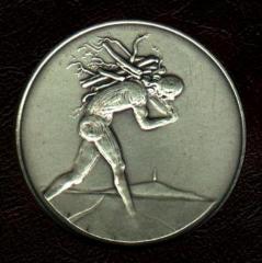 Tribe of Issachar - Salvador Dali 1973 25th Anniversary of Israel Silver Medal