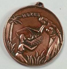 Moses Pulled from the Nile / Jerusalem The Citadel Medallion