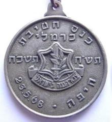 Israeli 20th Anniversary IDF Carmeli Brigade Assembly Medallion