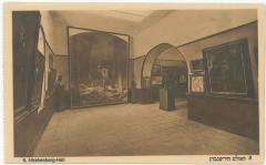Bezalel Postcard Showing the Sales Room, The Hirshenberg-Hall