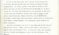 History of The Norwood Congregation (B&#039;Nai Avraham - Cincinnati, Ohio)