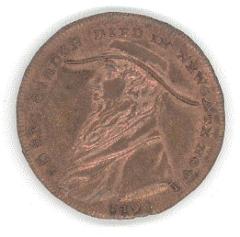 Lord George Gordon Token from England 