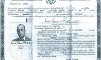 Certificate of Naturalization for Ernst "Ernest" Rothschild