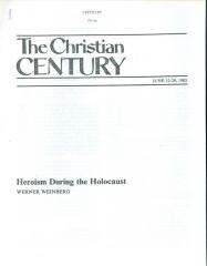 "Heroism During the Holocaust: A Dutch Couple" from The Christian Century