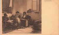 E. M. Lilien Postcard “Talmudisten” 