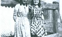 Anna Brünn (Ornstein) and friend