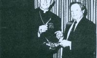 Rabbi Herman Schaalman and Cardinal Bernadin